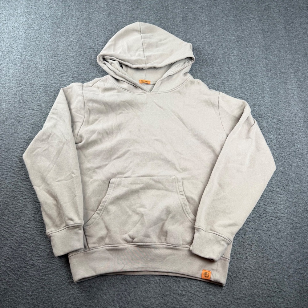 Free Planet Hoodie Boys 14/16 Tan Pullover Fleece Pocket FF7F44TAUNM